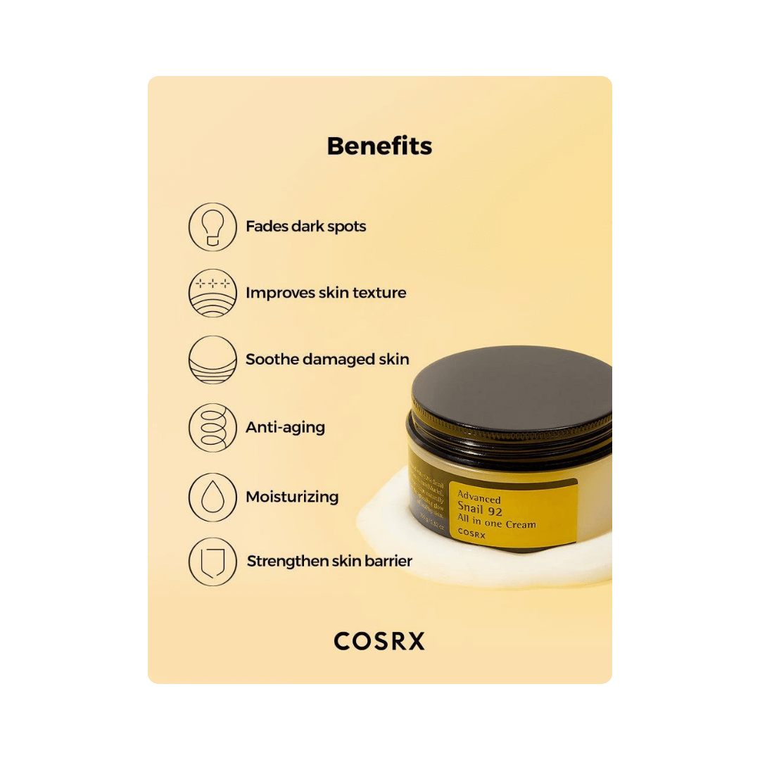 Kem dưỡng da đa năng COSRX Advanced Snail 92