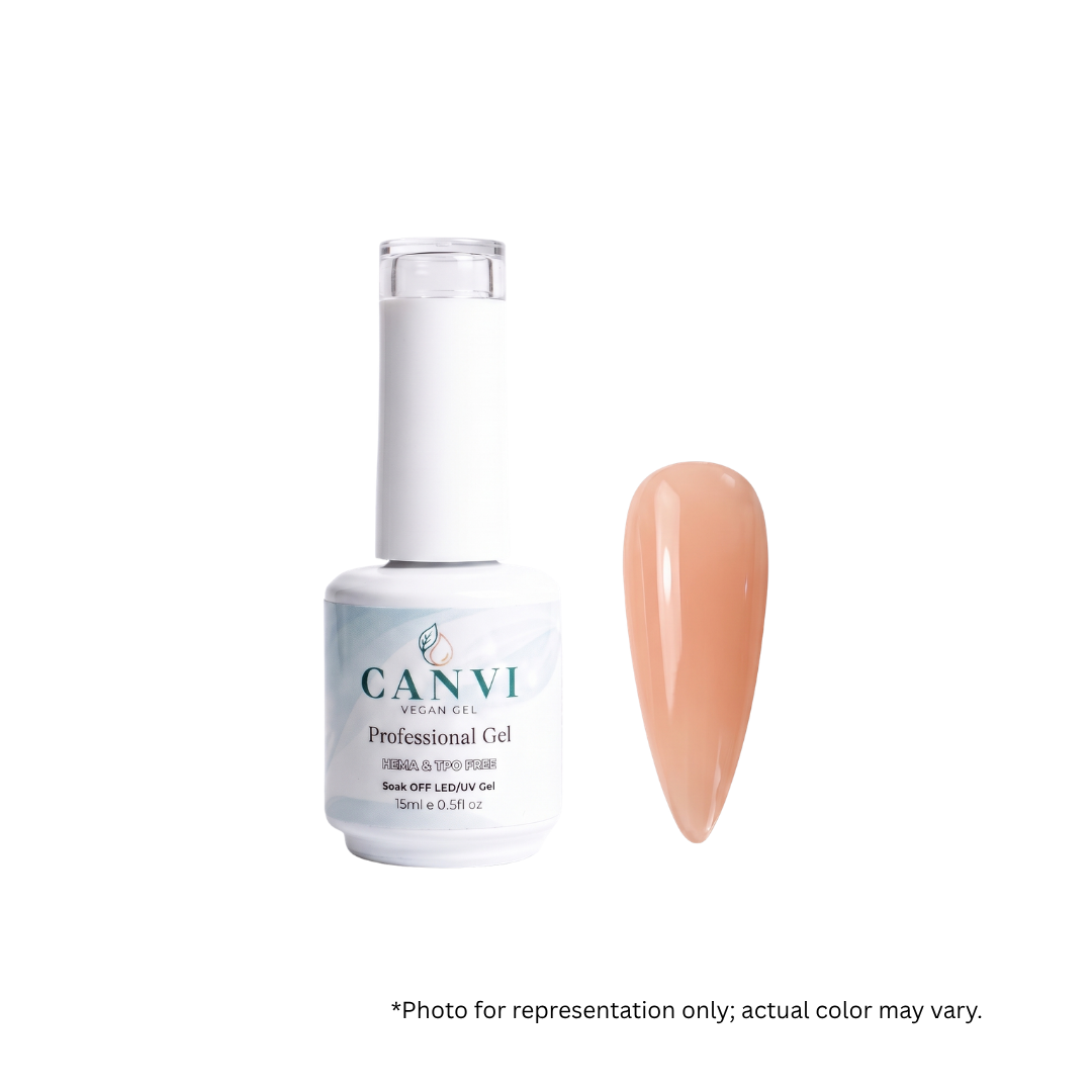 Canvi Gel Polish Sheer #CAS003 - HEMA Free & TPO Free Gel