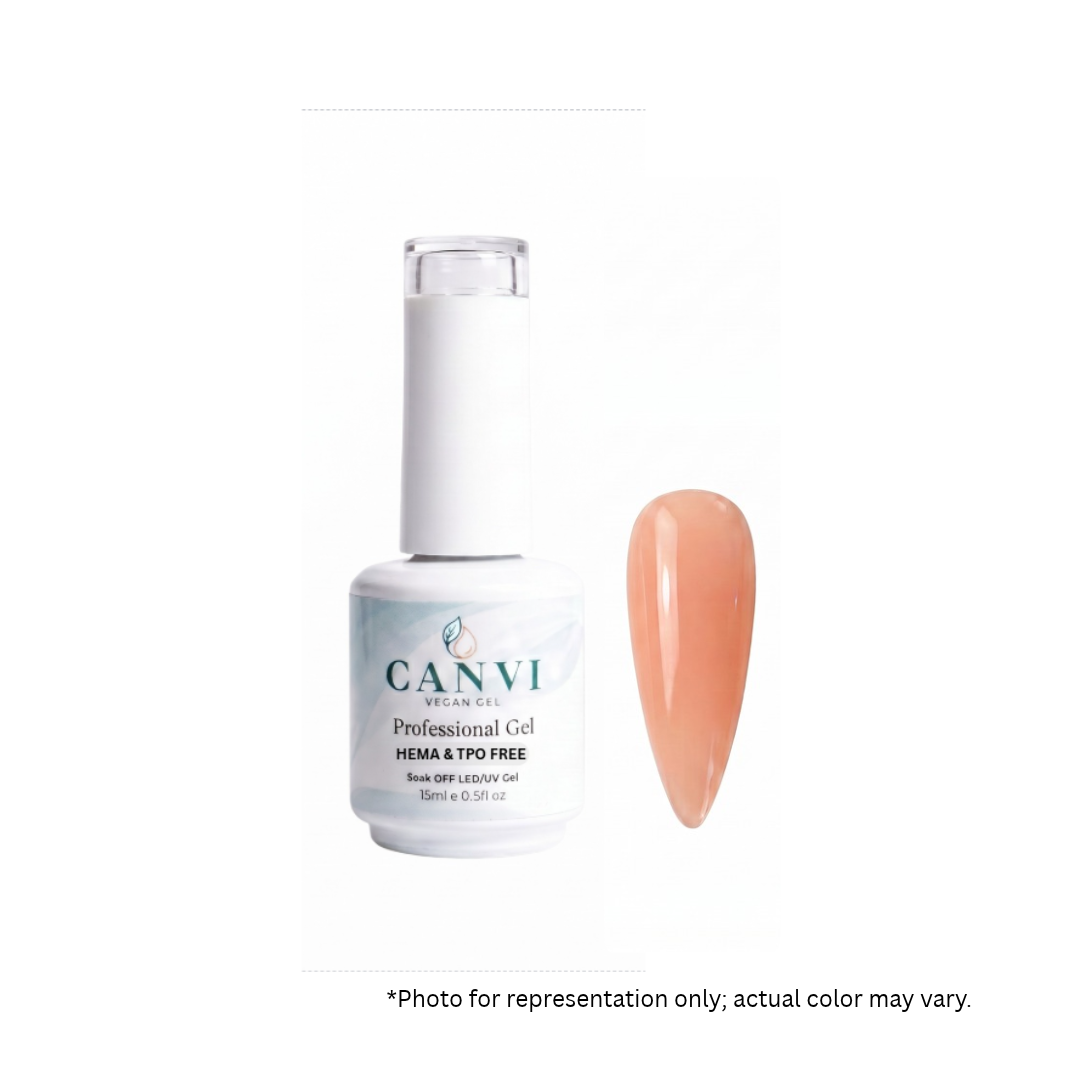 Canvi Gel Polish Sheer #CAS009 - HEMA Free & TPO Free Gel