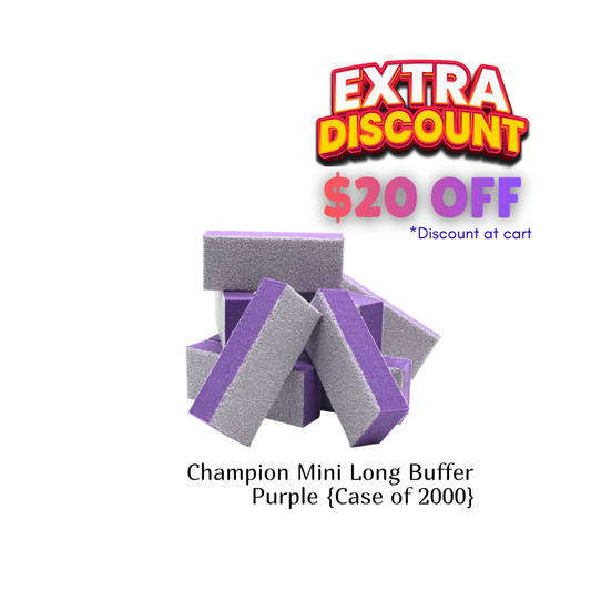 *Disposable Mini Buffer Case