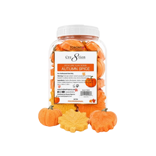 Cre8tion Pedicure Soak Bombs 30pcs-Autumn Spice