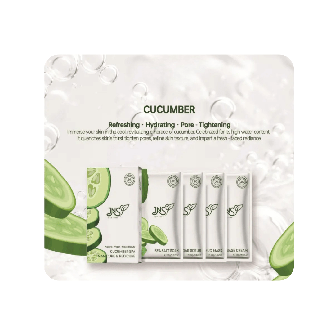 Bộ sản phẩm chăm sóc chân JNS Pedi 4 trong 1 {Hộp 50 sản phẩm}