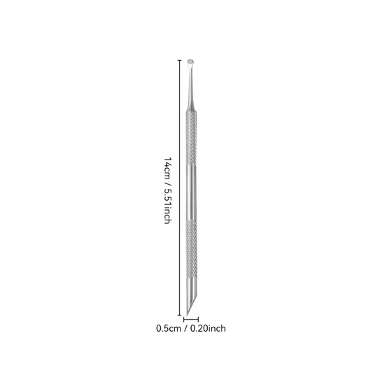 Cuticle Pusher Double-Sided Kit Russian Style