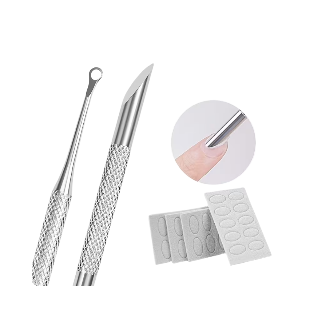 Cuticle Pusher Double-Sided Kit Russian Style