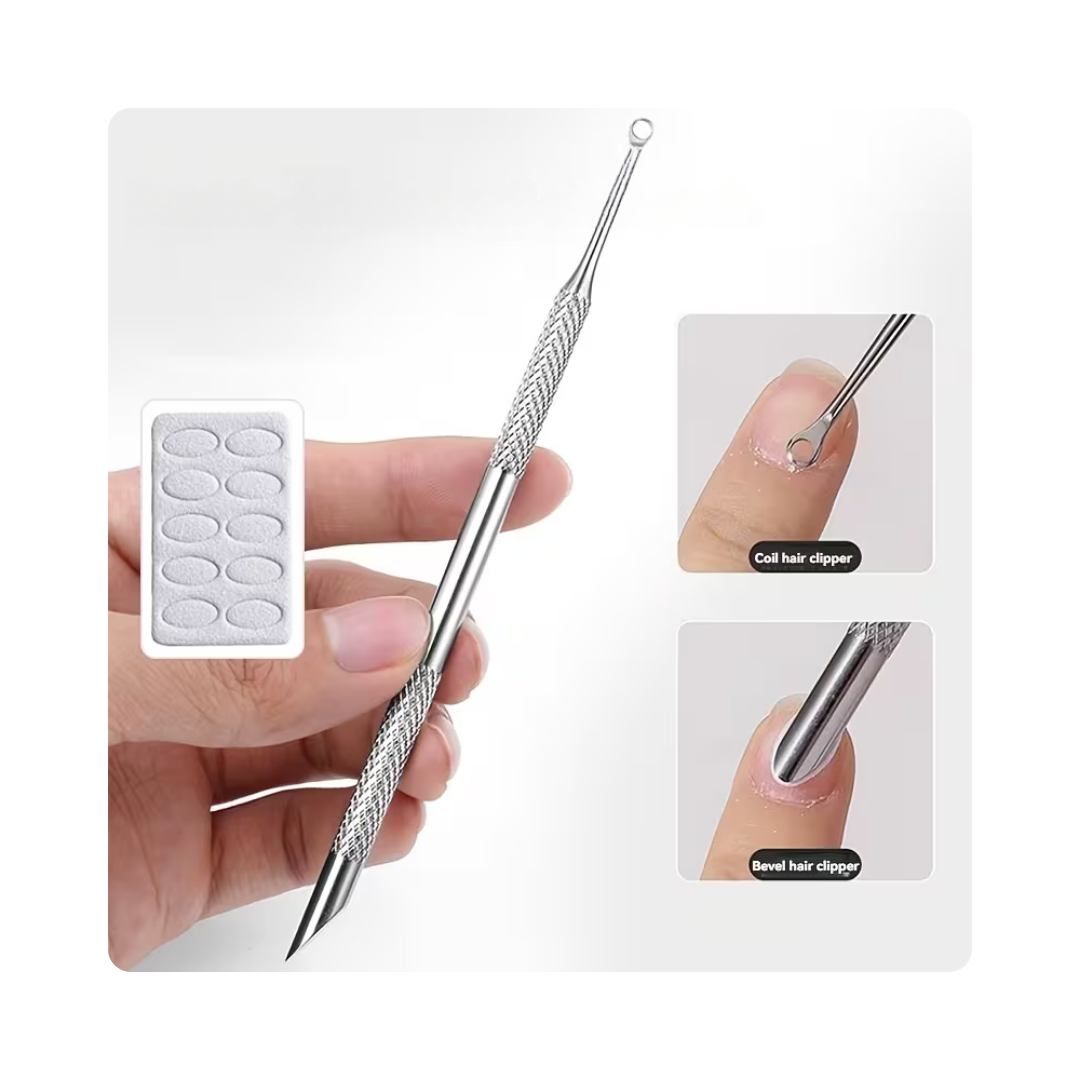 Cuticle Pusher Double-Sided Kit Russian Style