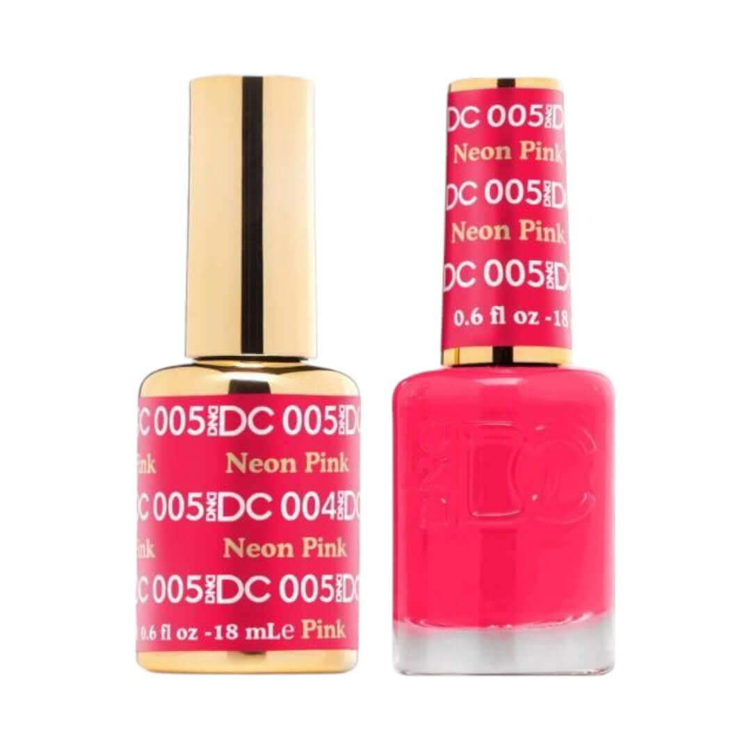 DND-DC DC005 Neon Pink Combo|Nail Mall Beauty Supply
