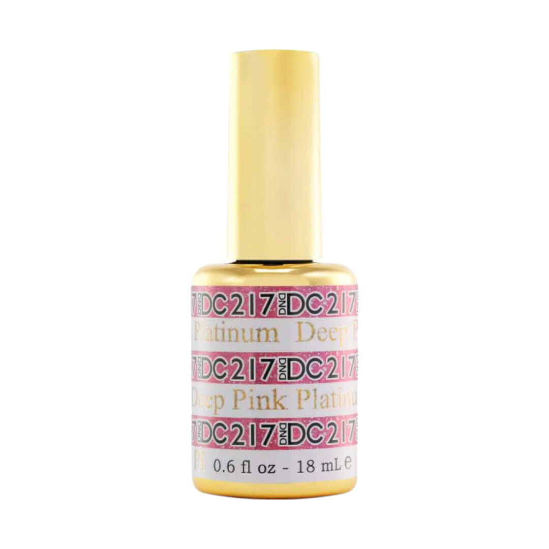 DND-DC Platinum DC217 Deep Pink|Nail Mall Beauty Supply