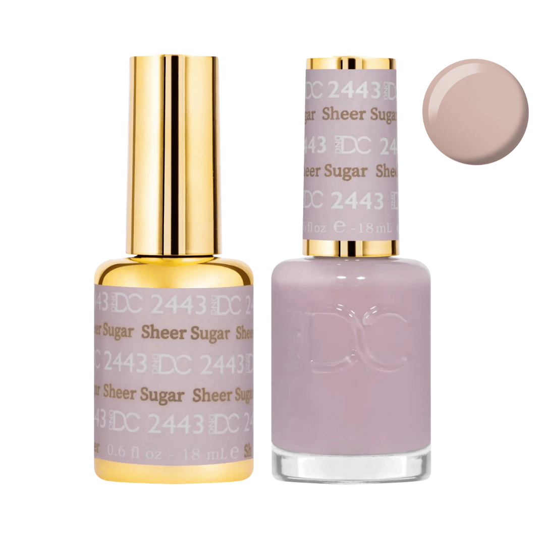 DND-DC DC2443 Sheer Sugar Combo | Nail Mall Beauty Supply