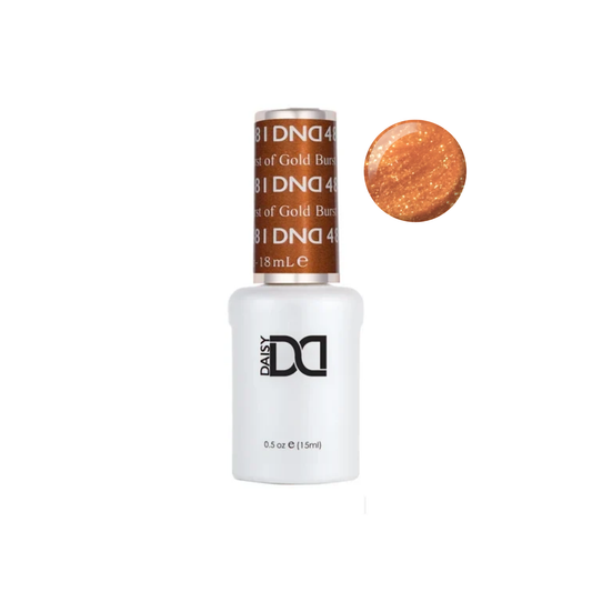 DND-DND#481 Burst of Gold - Gel Polish