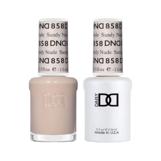 DND-DND#858 Sandy Nude Combo|Nail Mall Beauty Supply