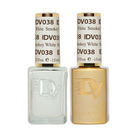 DND-Diva DV038 Smokey White Combo| DND Gel Canada