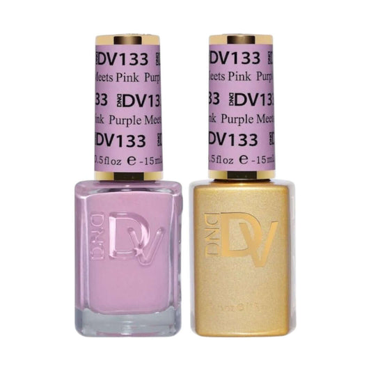 DND-Diva DV133 Purple Meets Pink Combo| DND Gel Canada