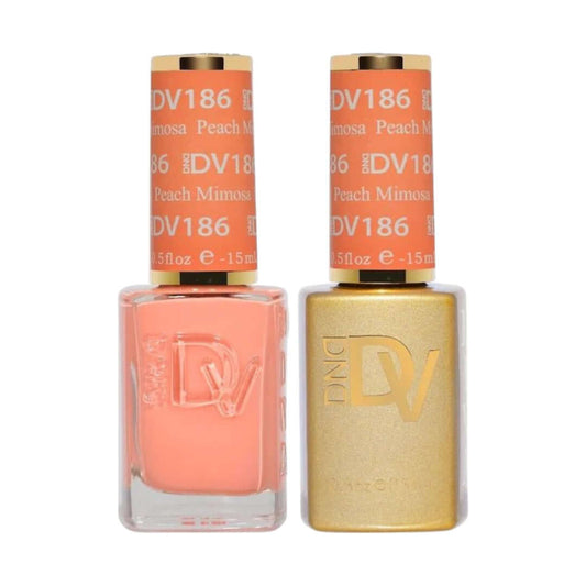 DND-Diva DV186 Peach Mimosa Combo| DND Gel Canada