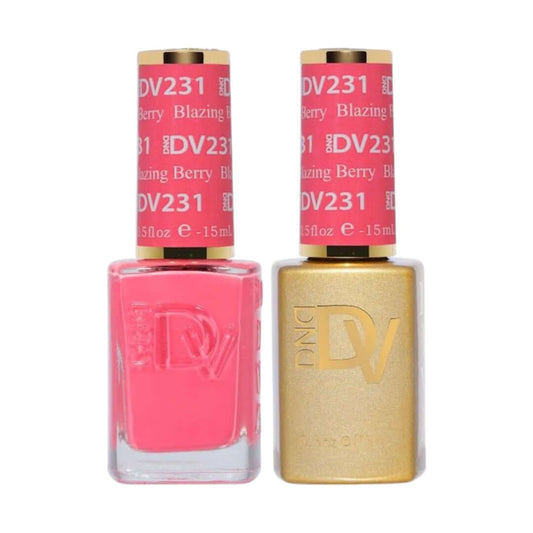 DND-Diva DV231 Blazing Berry Combo| DND Gel Canada