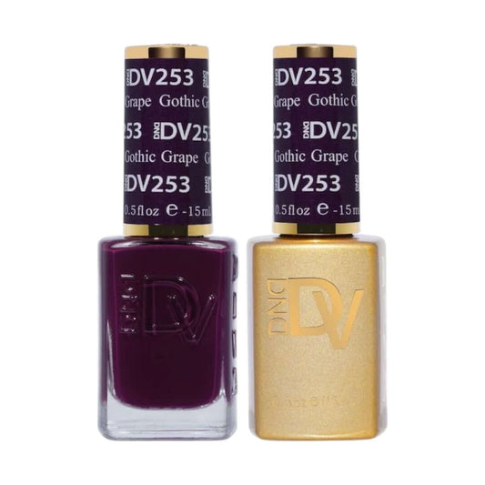 DND-Diva DV253 Gothic Grape Combo| DND Gel Canada