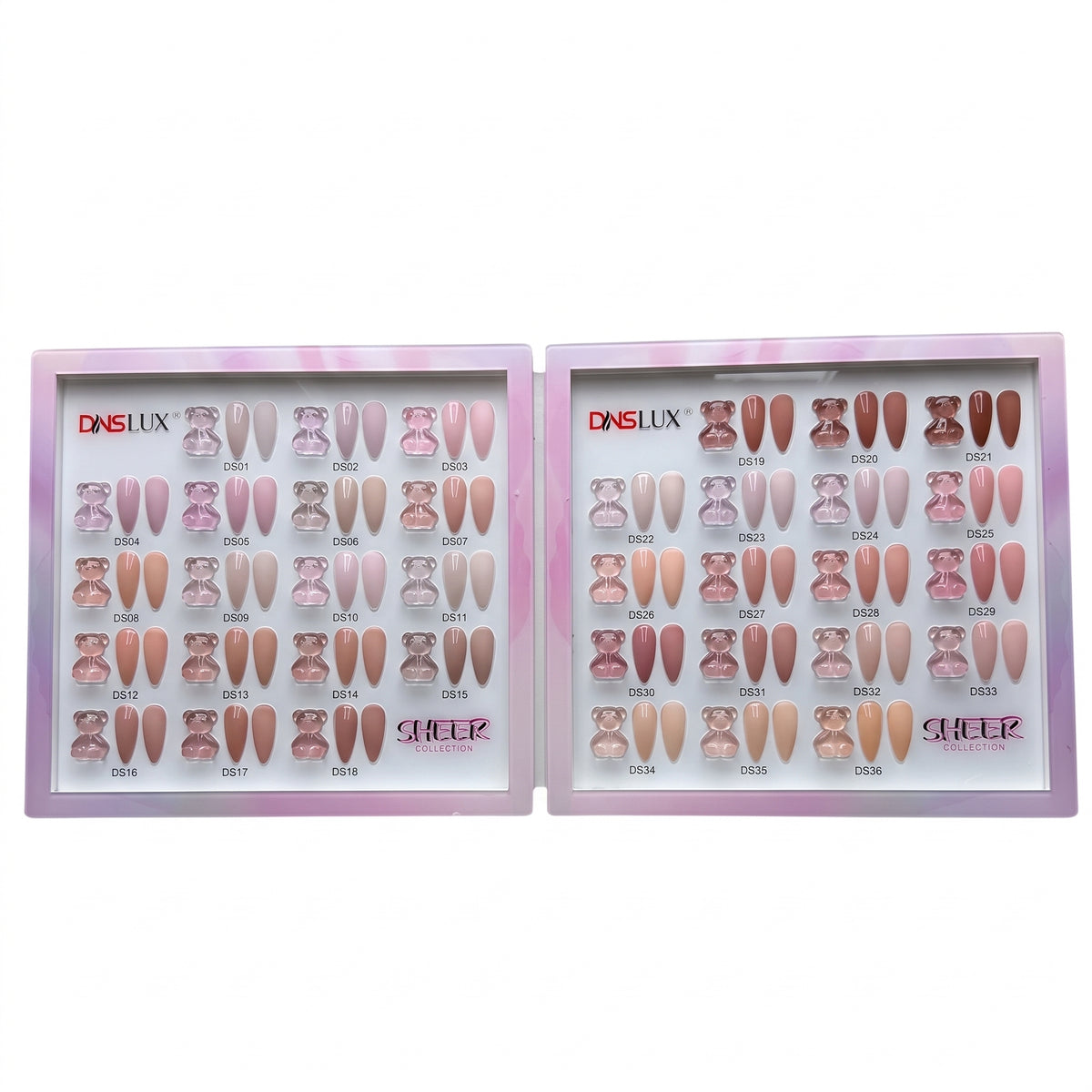 DNS LUX Sheer Collection 36 Colors