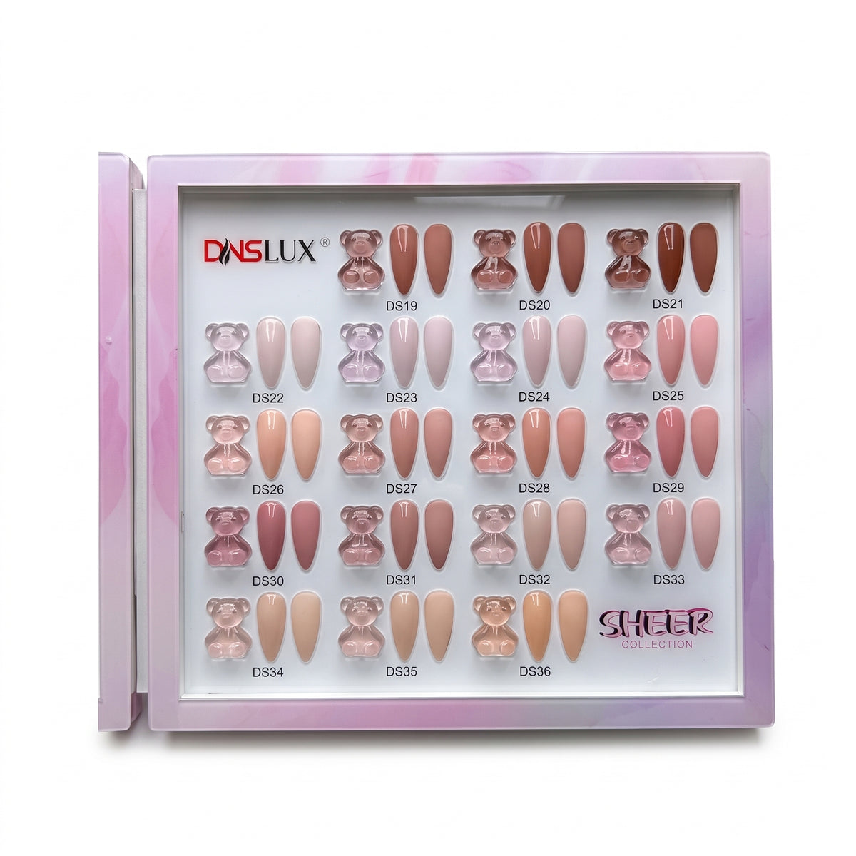 DNS LUX Sheer Collection 36 Colors