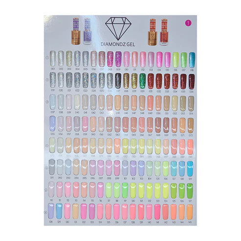 Diamondz Full Color Chart - Book