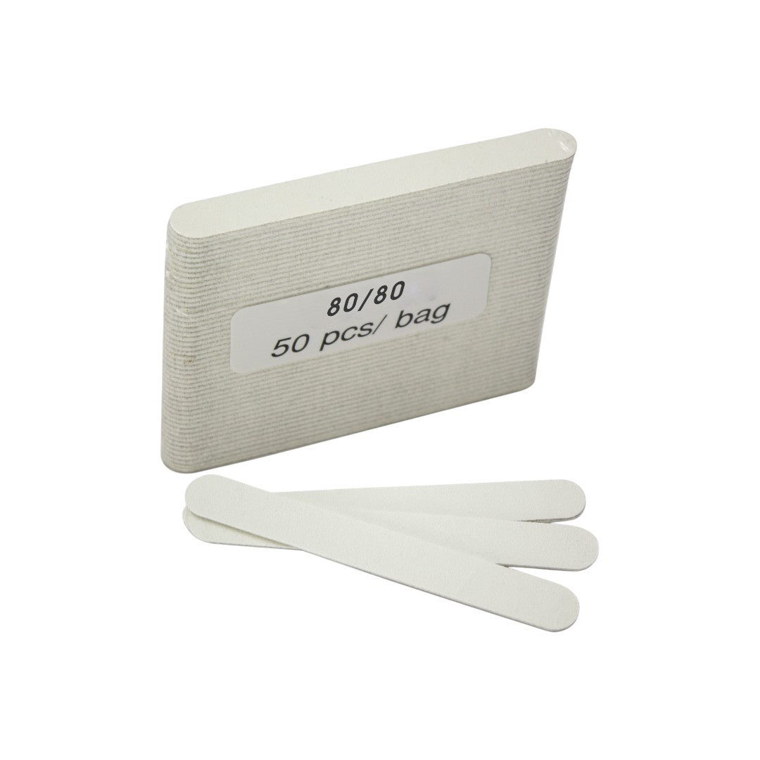 Fiori Mini Nail File 80/80 {Pack of 50}