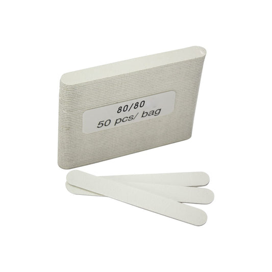 Fiori Mini Nail File 80/80 {Pack of 50}