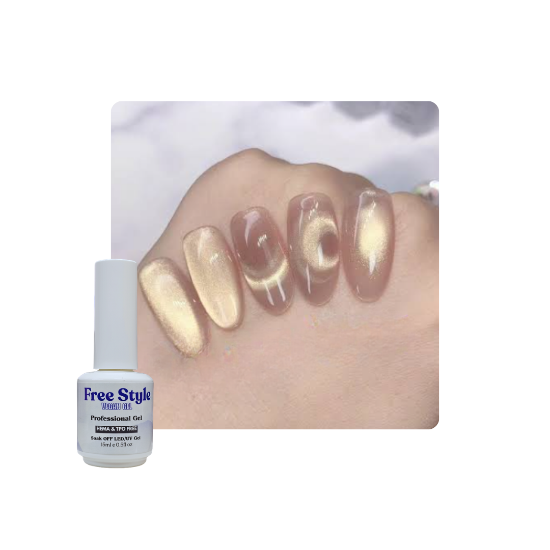 FreeStyle Cat Eye Gel Polish #FSCE511- HEMA Free & TPO Free Gel