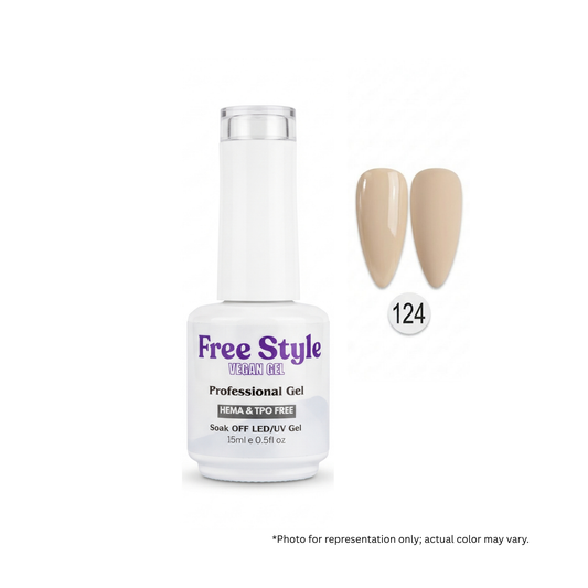 FreeStyle Gel Polish #FS124 - HEMA & TPO Free Gel
