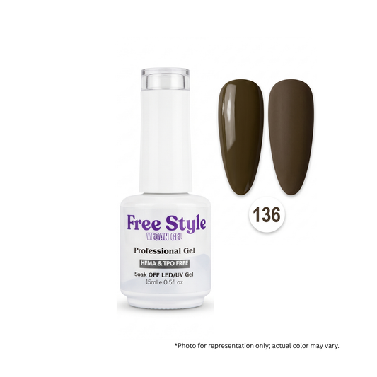 FreeStyle Gel Polish #FS136 - HEMA & TPO Free Gel