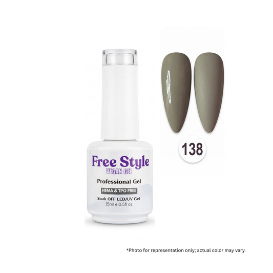 FreeStyle Gel Polish #FS138 - HEMA & TPO Free Gel