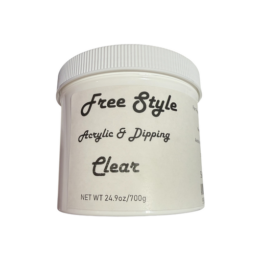 Free Style Acrylic & Dipping Powder 24oz Clear