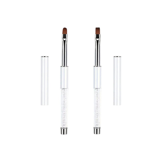 Free Style Deluxe Gel Brush Crystal Handle