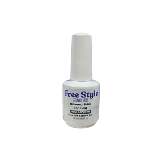 Sơn phủ bóng Free Style Diamond Shiny Top Coat 15mL - Sơn gel