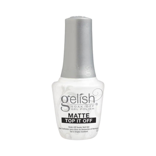 Gelish Matte Top It Off Top Coat 15mL - Gel Polish