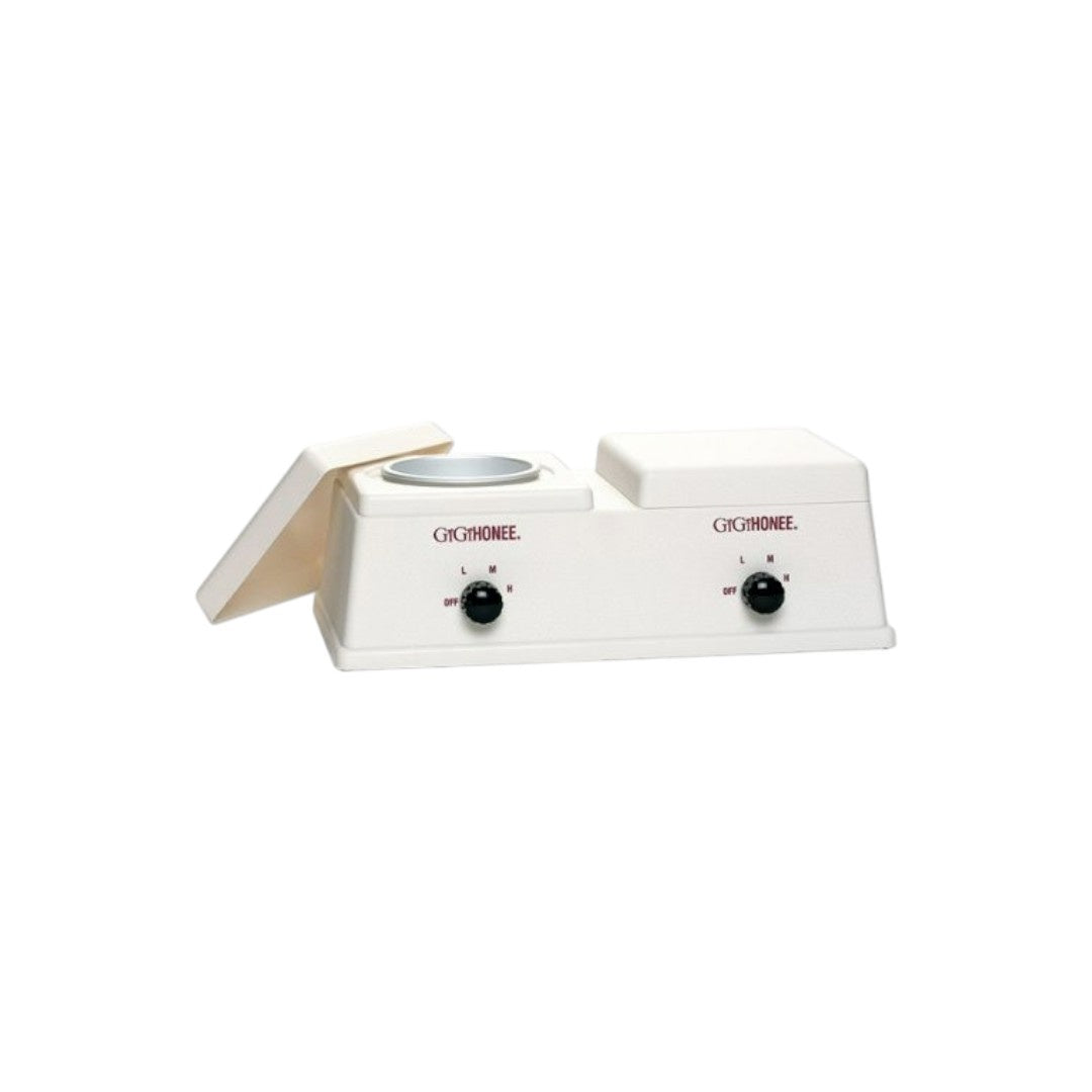 Gigi Deluxe Double Wax Warmer #0230CN