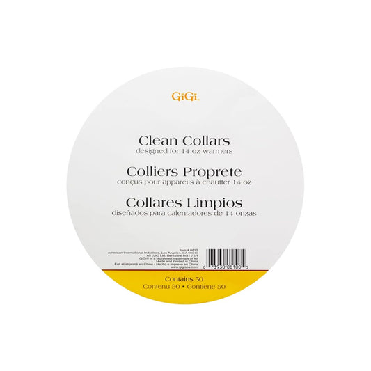 Gigi Wax Warmer Clean Collars 50pcs