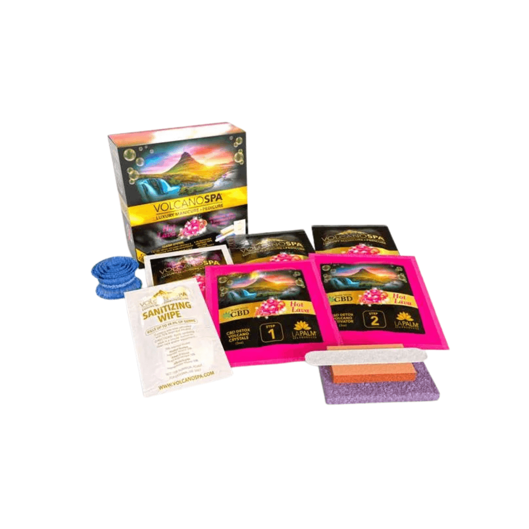La Palm Pedi In A Box CBD VolcanoSpa {Case of 36}