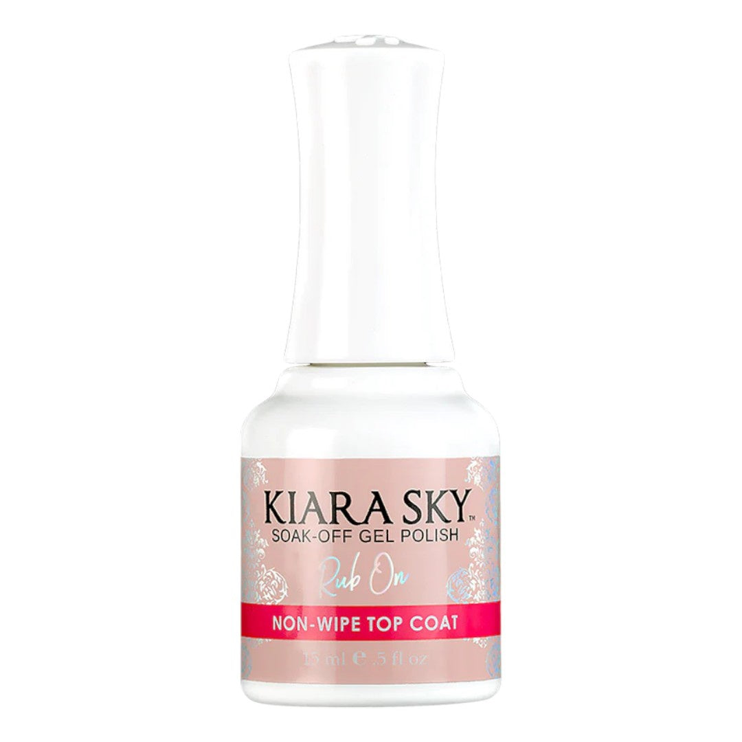 Kiara Sky Rub On Non-Wipe Top Coat - Gel Polish