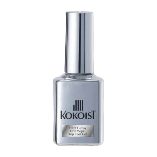 Kokoist Ultra Glossy Non Wipe Top Coat 15mL - Gel Polish| Nail Mall Beauty Supply