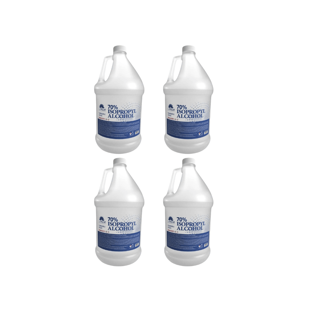 La Palm 70% Isopropyl Alcohol {Case of 4Gal}