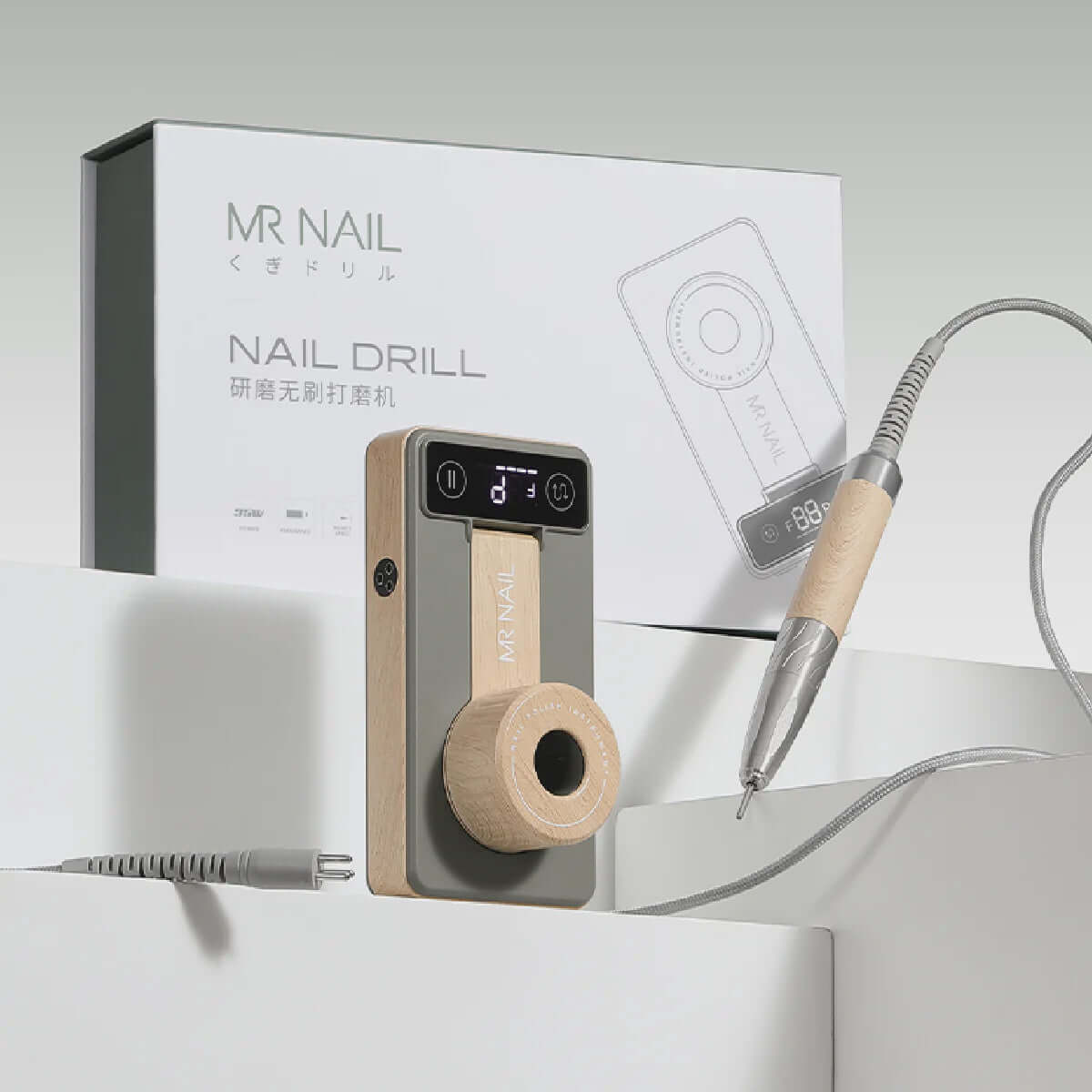 MR NAIL Drill Rechargeable 24V  Brushless - E-File - 4 Nail Mall Beauty Supply