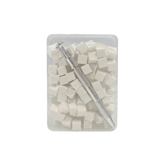Mini Nail Sponges With Grabbing Pen