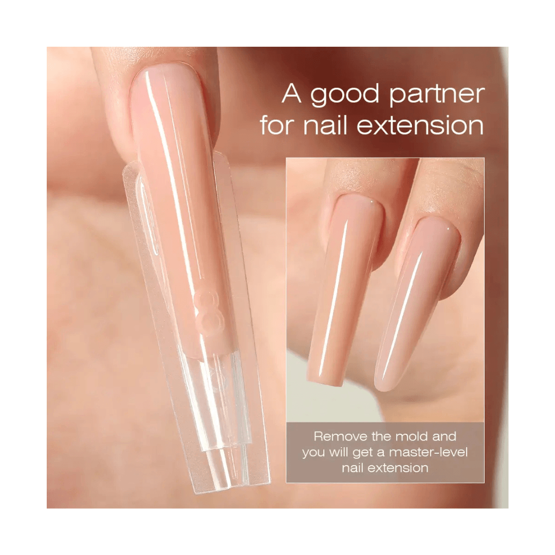 Mr Nail Sandwich Nail Extension - Dual Forms # W557 (240pcs) - 3 Nail Mall Beauty Supply