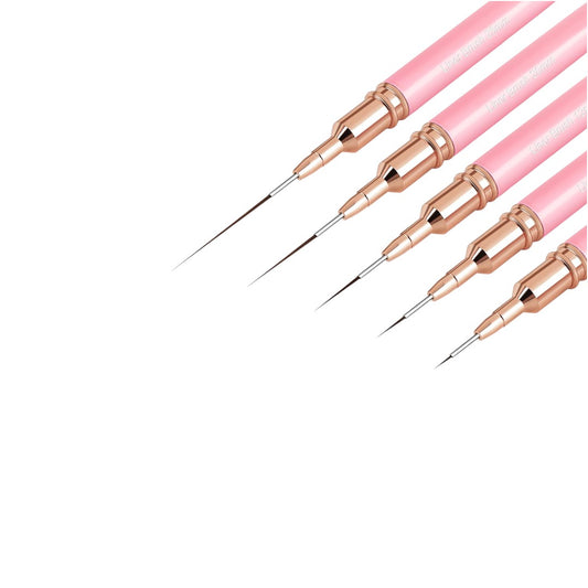 NMC Art Brush - Liner Detailing Pink Handle