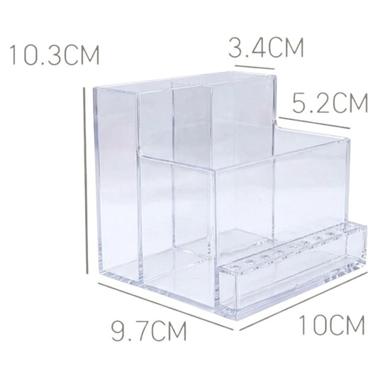 Nail Drill Storage Box - Clear