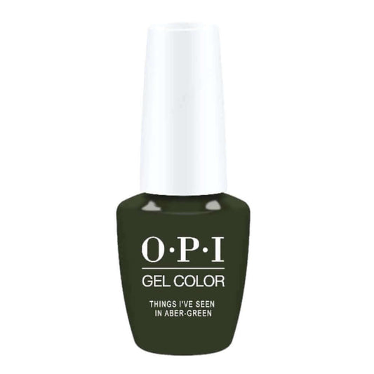 OPI Things I've Seen In Aber-green GCU15 - Gel Polish| Nail Mall Beauty Supply