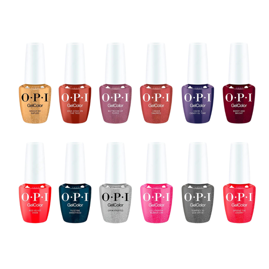 OPI Gelcolor Holiday 2025 Collection NailMallBeautySupply TPO Free & Hema Free 