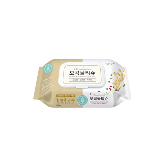 Oat Meal Wet Wipes 100pcs