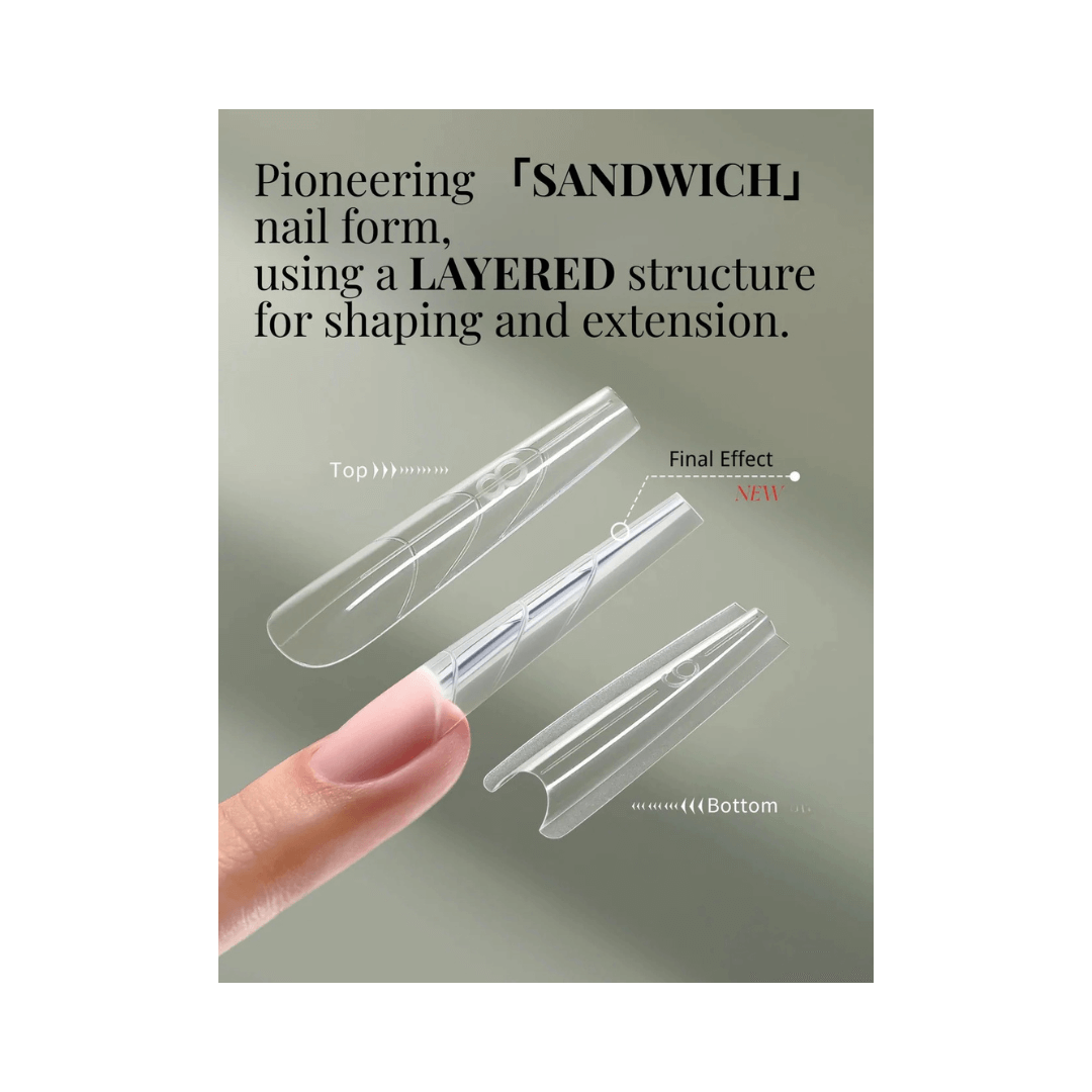 Present Dual Sandwich Nail Extension - Dual Forms 1