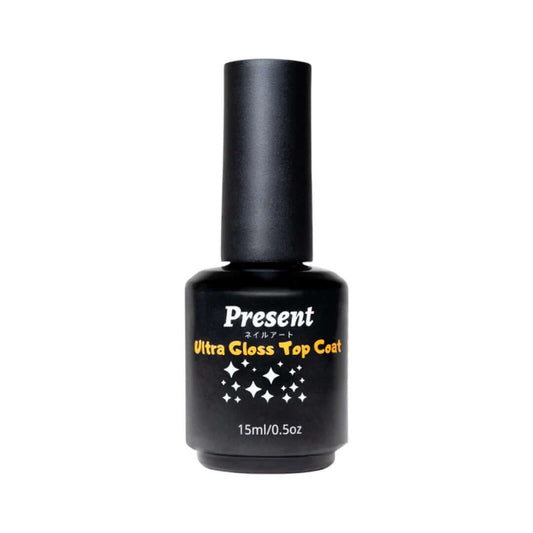 Present Ultra Glossy Top Coat 15mL - Gel Polish