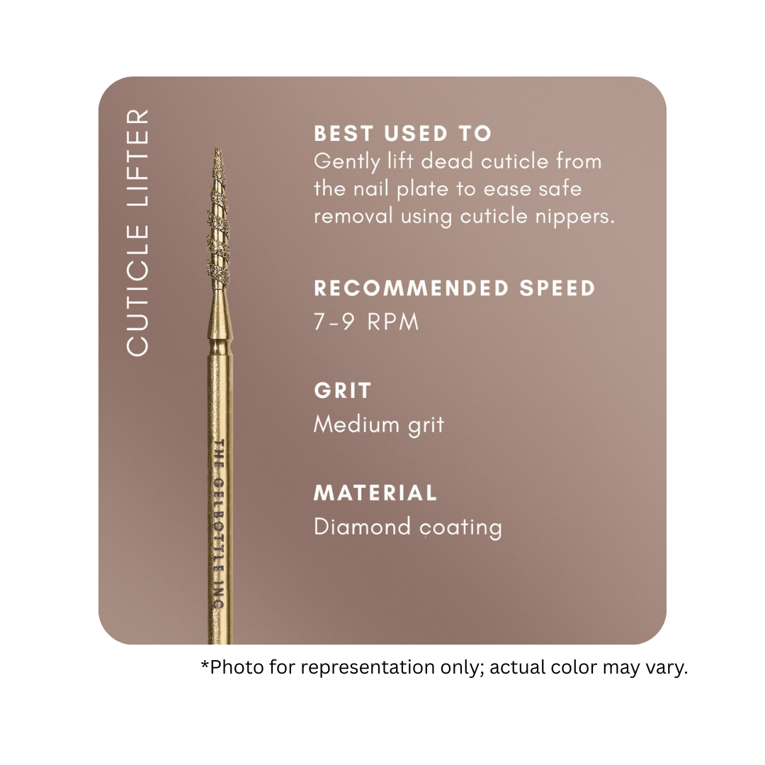 The Gelbottle Cuticle Lifter 3/32 Drill Bit | 2 Nail Mall Beauty Supply