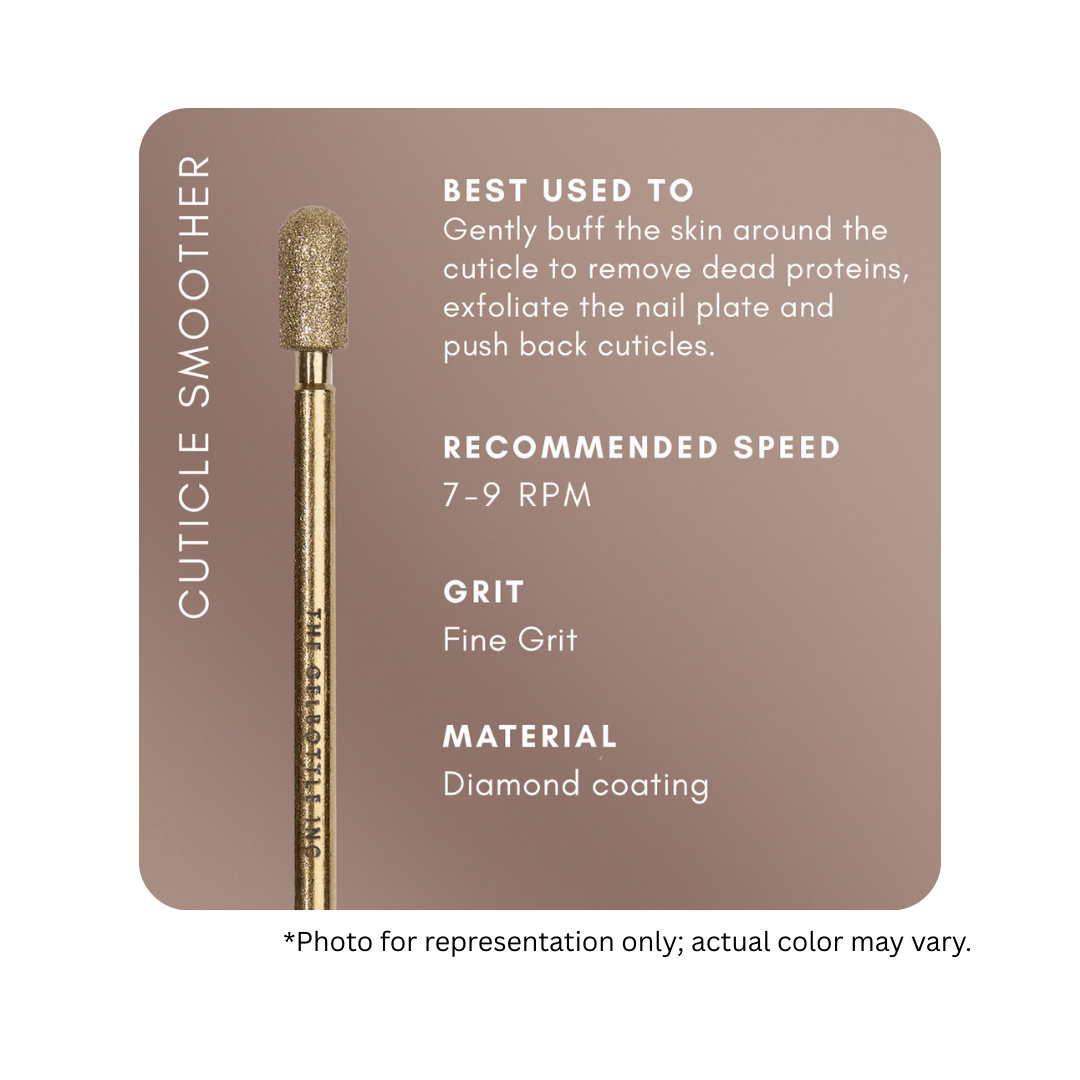 The Gelbottle Cuticle Smoother 3/32 Drill Bit | 2 Nail Mall Beauty Supply